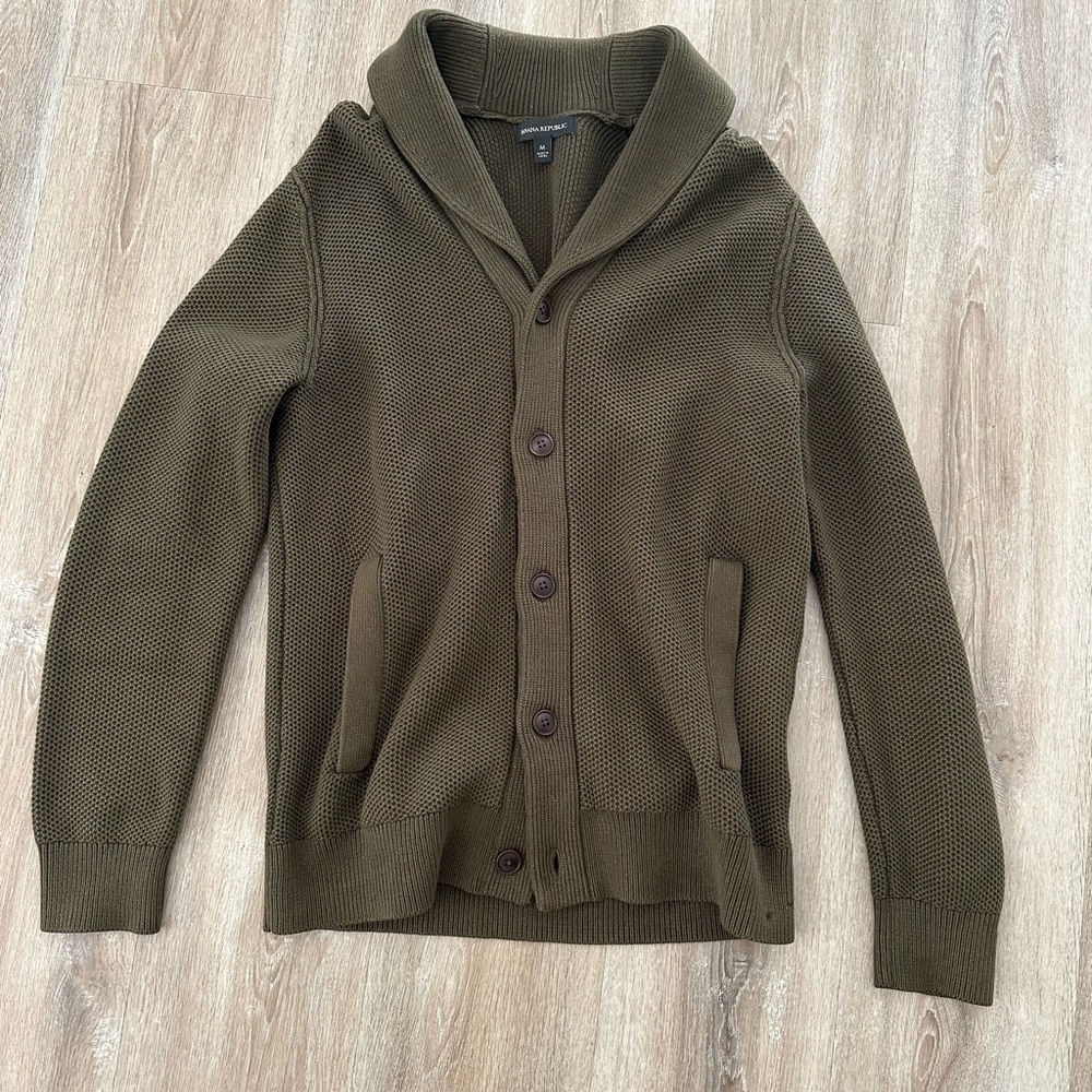 Banana Republic men’s shawl cardigan